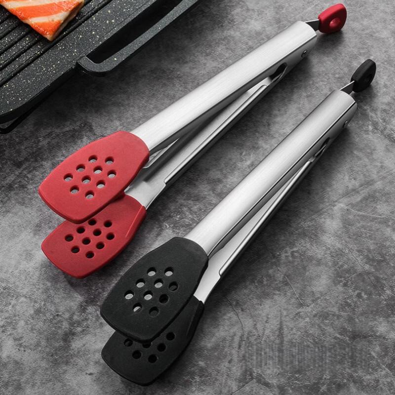 304 Stainless Steel Food & BBQ Tongs