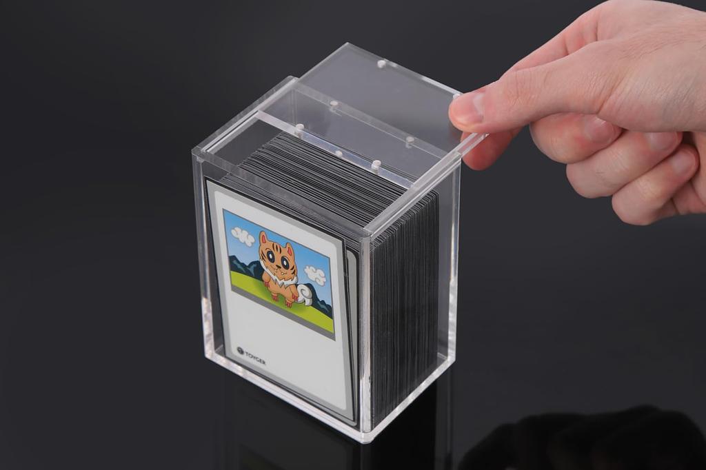 TOYGER SCASE Fully Transparent Deck Case Unit Deck (Scase) [Fully Clear] (Main (Transparent Case))