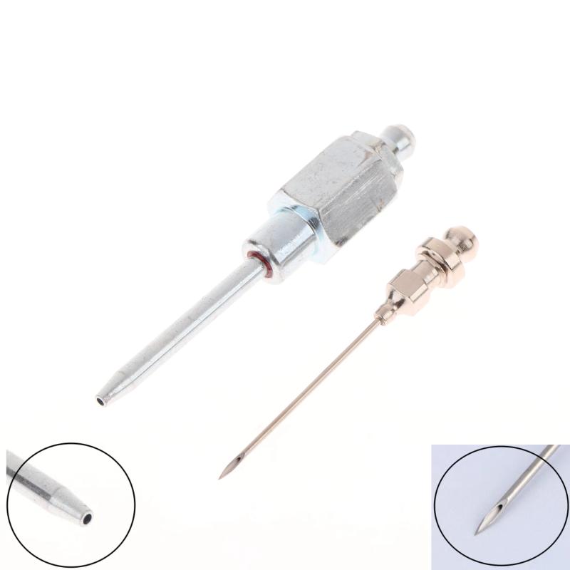 Grease Injector Needle Fitting Holder Joints Bearings Grease Needle Adapter Fit For Metal Parts High Speed Steel Tool