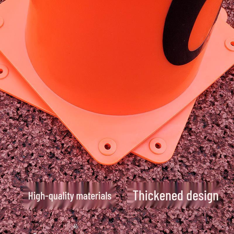 23CM Digital Number Cones 1-10 for Basketball/Football Training & Track/Field Course Markers