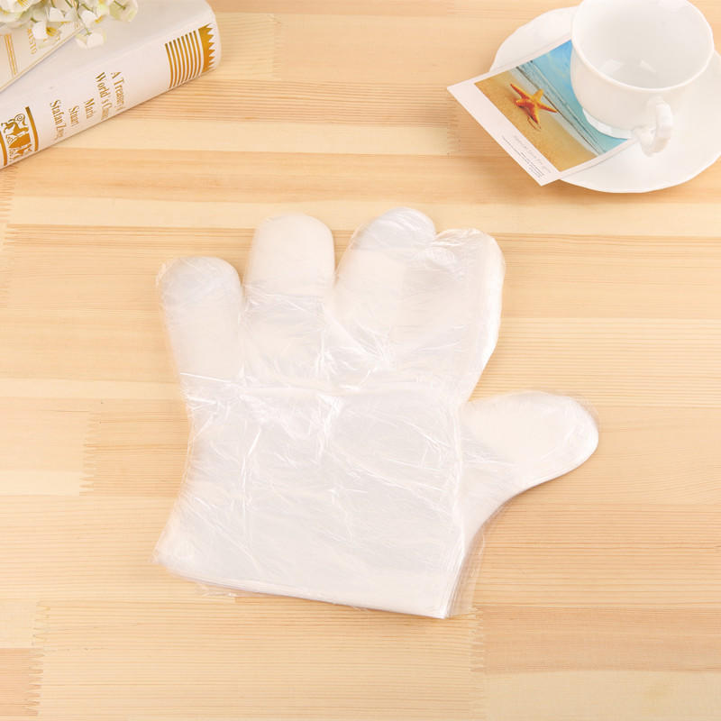 Disposable gloves plastic dishwashing catering beauty disposable gloves multifunctional gloves 100 only