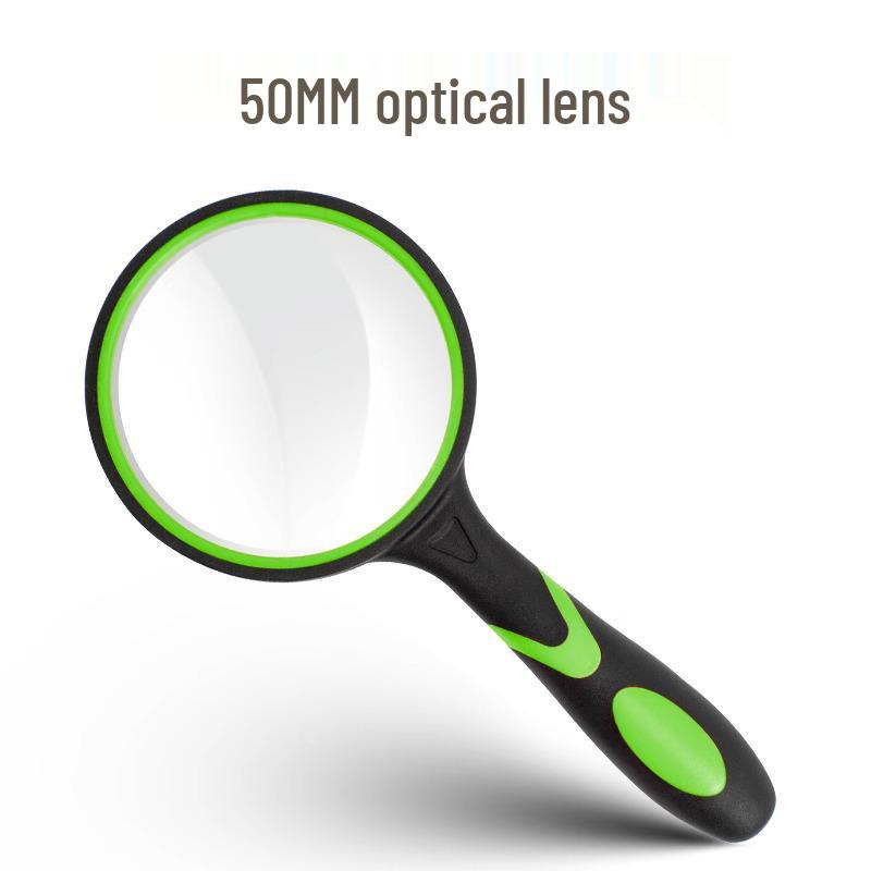 High-Definition Magnifying Glass: High Power for Elderly, Identification, and Students - Large Size Handheld 
