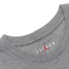 Jordan Hand-Painted Rose and Letter Print Crew Neck Short Sleeve T-Shirt Men Tops Gray DQ7391-091