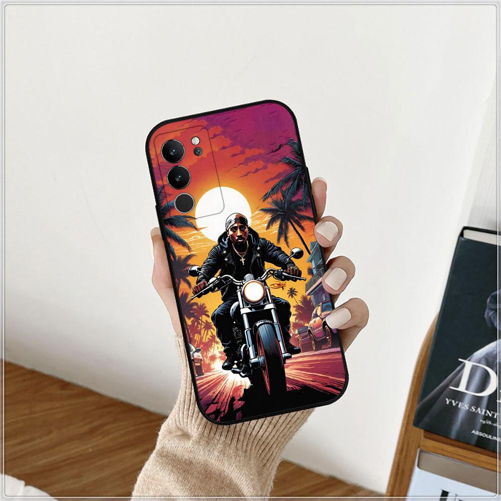 Rapper 2pac Sänger Tupac Handyhülle Für VIVO V30 V29 V29E V27 V27E V25 V23 V23E V21 V21E V20 V20SE V17 V15 V11 V11I 5G PRO Hülle