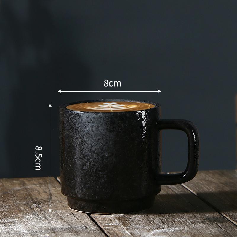 Ceramic Mug Coffee Mug Latte Mug Milk Cup Breakfast Cup Vintage Japanese Tea Cups 300ml