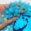 300pcs/bag Outdoor Yard Luminous Stones Garden Pebbles Glow In Dark Fish Tank Aquarium Decoration Natural Crystals Rocks