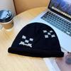 Keep Warm Drawstring Knitted Hat Warm Cold Proof Pullover Cap Plush Ear Protection Hat Cold Weather