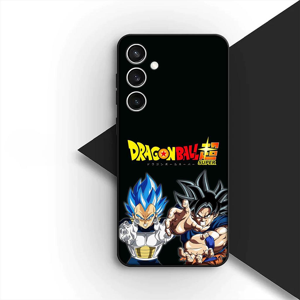 Vegeta Dragons Gokus Balls Super Cover for Samsung Galaxy S25 S24 S23 FE Ultra Plus S7 Edge S25+ S24+ A56 5G + Coque Phone Case