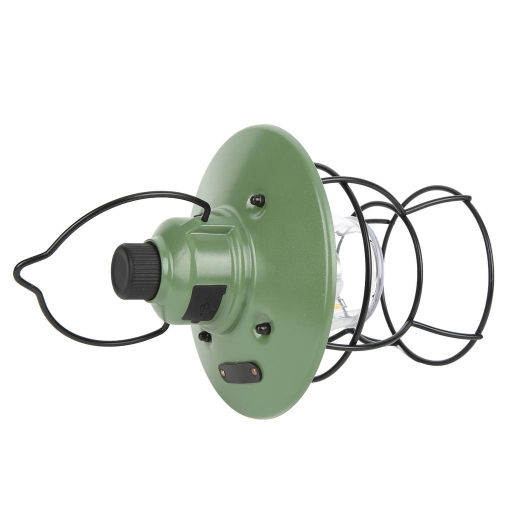 LED Camping Light Retro Style Rechargeable 3 Stepless Dimming Modes 20220LM Portable Camping