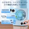 YAMOOCO Small Rechargeable Desk Fan Soft Wind 4000mAh Battery LCD Battery Level USB Fan with Stepless Airflow Mini Angle for and Outdoor Use [5-Blade