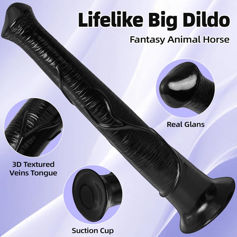 Huge Animal Horse Dildo Vaginal Masturbators Anal Plug Sucker XXL Big Buttplug Fake Penis Adult Sex Toys for Women Men 18+