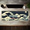 Modern Desk Mat Mouse Pad Professional Desk Mat Soft Cloth Surface Stable Rubber Base for Home Office PC Laptop Work Great Gift