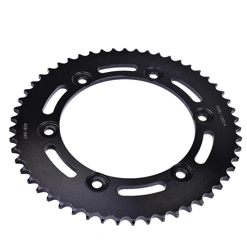 428 54T Motorcycle Rear Sprocket Gear Staring Wheel for Honda CBR250 RJ RK 1988 1989 VT250 FL Spada 1989 1990 VT 250 CBR 250