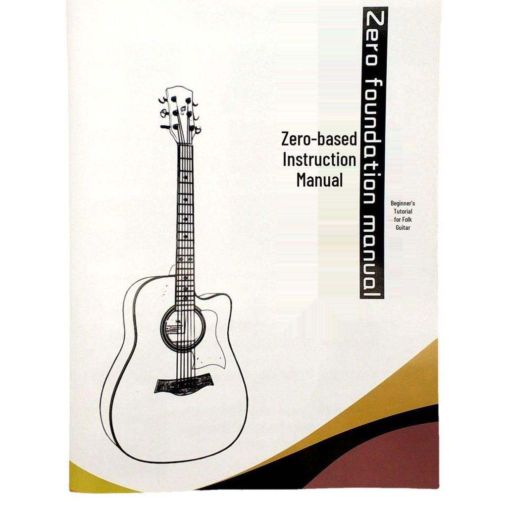 Beginner Folk Guitar Self-Study Guide with Accessories