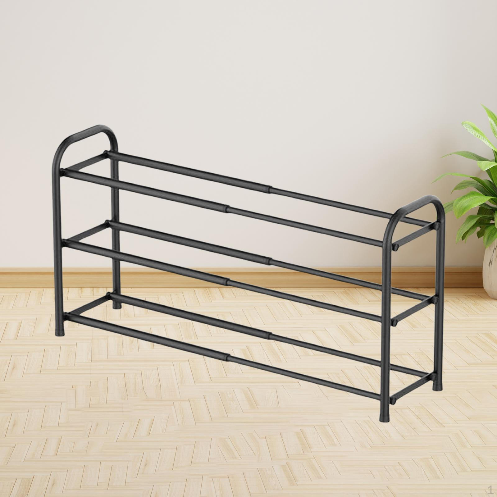 Expandable Shoe Rack Saving Multifunctional Storage Shelf Display Stand 3 Tier 2359₽