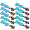 10Pcs Zipper Pull Wear Resisting Long Use Gorgeous Appearance Unique Design Zipper Head