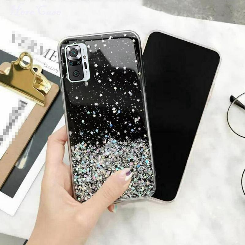 For Samsung Galaxy S20 FE Case Bling Glitter Cover Samsung A51 Note 10 20 Ultra A72 A52 A71 A70 A50 S20 Plus S 20 S20Fe S21 Case