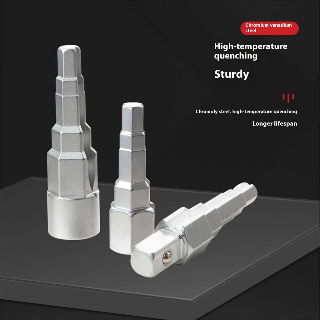 1/2 3/8 Drive Universal Pagoda Head Valves Joints 5 Step Stepped Radiator Spud Wrench Valves Lugs Repair