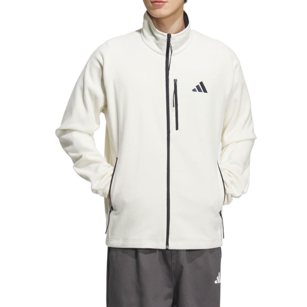 Adidas Velvet Jackets Unisex Ivory Moderate KH1804