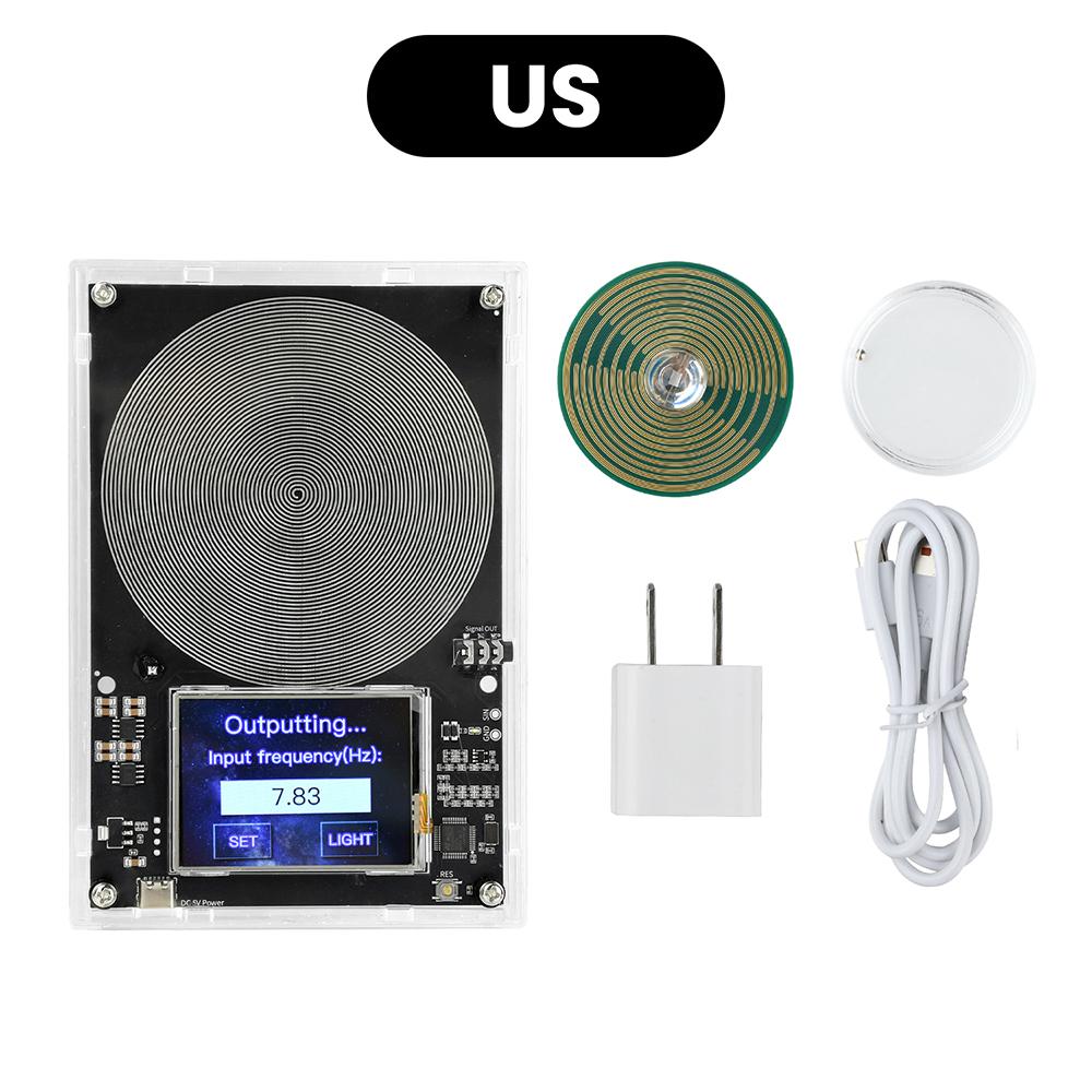 DC 5V Schumann Wave Generator Signal Processing Module 0.01-99999Hz Adjustable Frequency With Touch Screen And Shell Type C