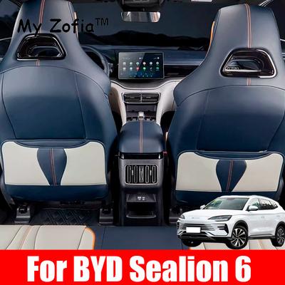 Pentru BYD Seal U Sealion 6 Song Plus 2024 2025 Covorașe anti-lovire anti-murdărie Huse Protector Spătar Scaun Piele Geantă de Depozitare Accesorii
