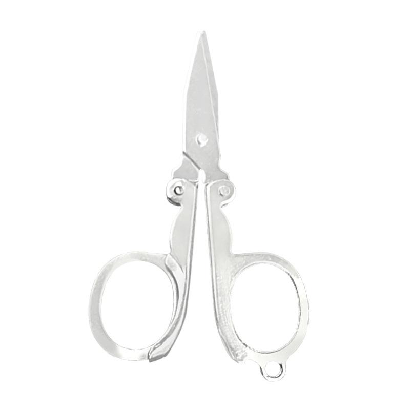 

Складні ножиці з нержавіючої сталі Дорожні маленькі ножиці Ножиці для нігтів Рибальські ножиці Ножиці для волосіні Складні ножиці Mini Will Carry