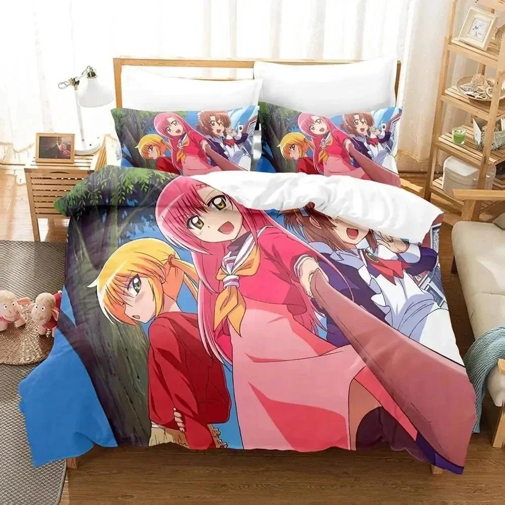 Anime Hayate the Combat Butler Bedding set Printed Duvet Cover Pillowcase Single Double Queen Super King Size Sets