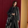 Sancai 2025 Winter Double-Faced Lambswool Long Coat