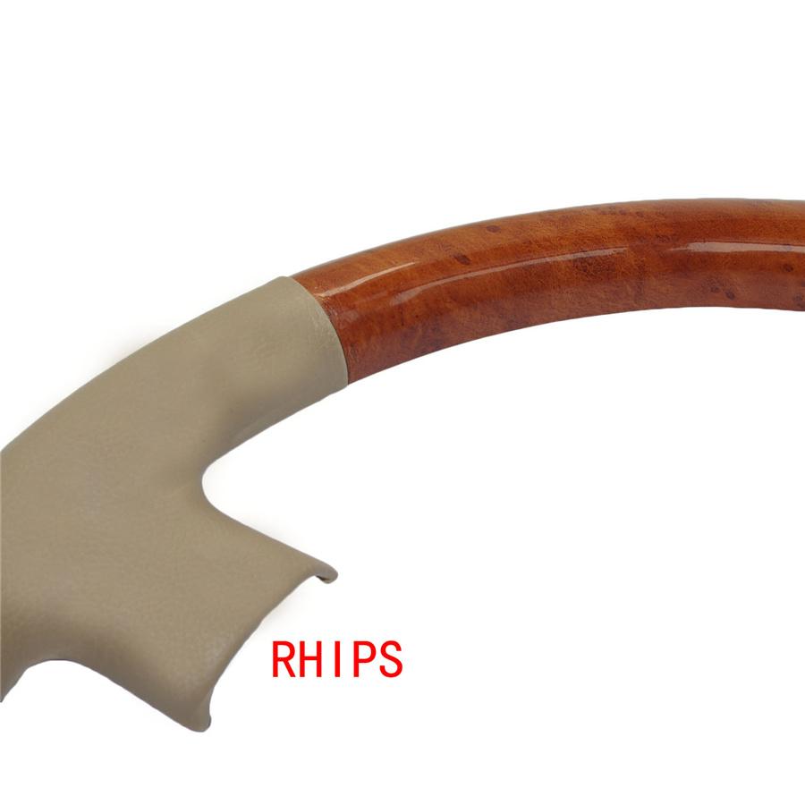 Plastic Wood Look Steering Wheel Cover for Land Cruiser Lexus LX470 450 LS400 98-02