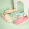 Water shoes spring and autumn shallow mouth rain shoes women's non-slip low-top flat-bottom rain boots water boots work non-slip sole rubber shoes