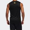adidas Basketball Jerseys Men's Black Moderate Straight Fit FH7740