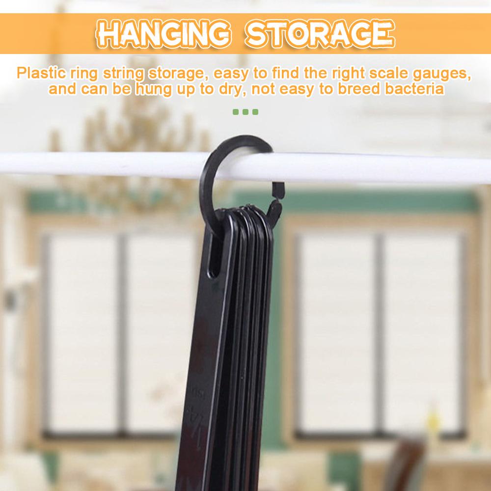 5/10PCS with Scale Measuring Spoon Teaspoon Multipurpose Spoon Cake Baking Flour Food Measuring Cup  Scoop Home Kitchen Cooking