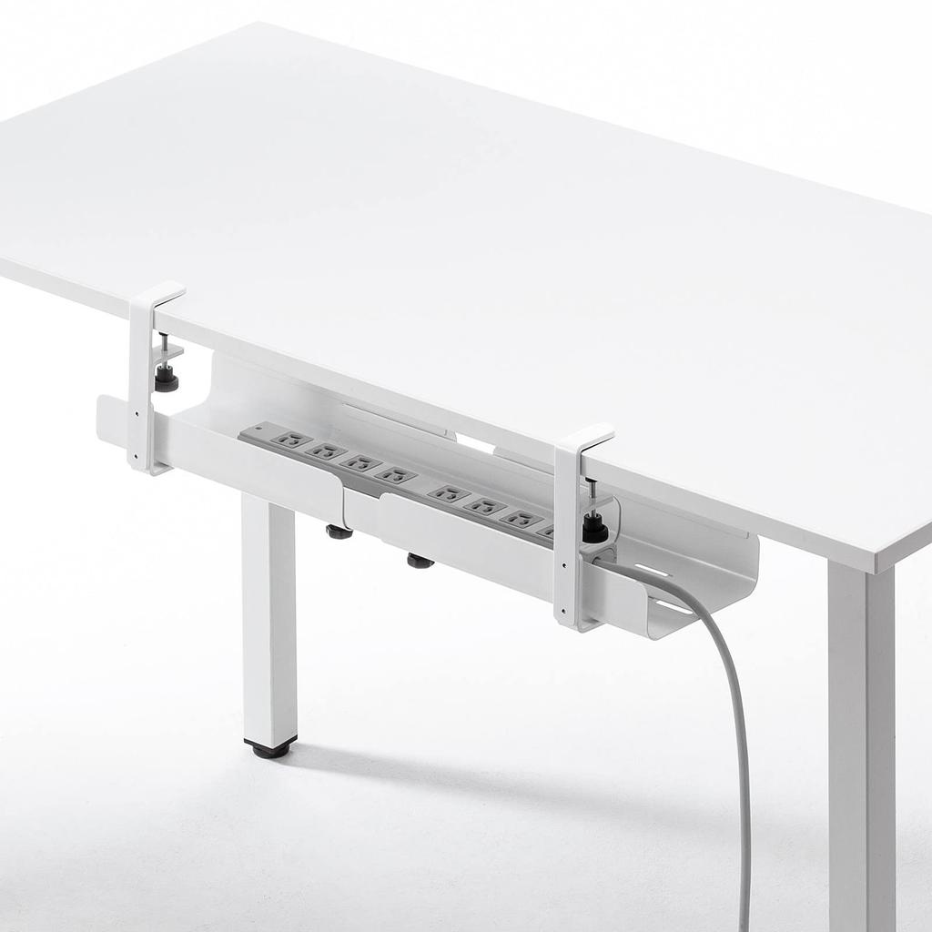 Sanwa Supply Cable Wiring Tray (White) CB-CT8W