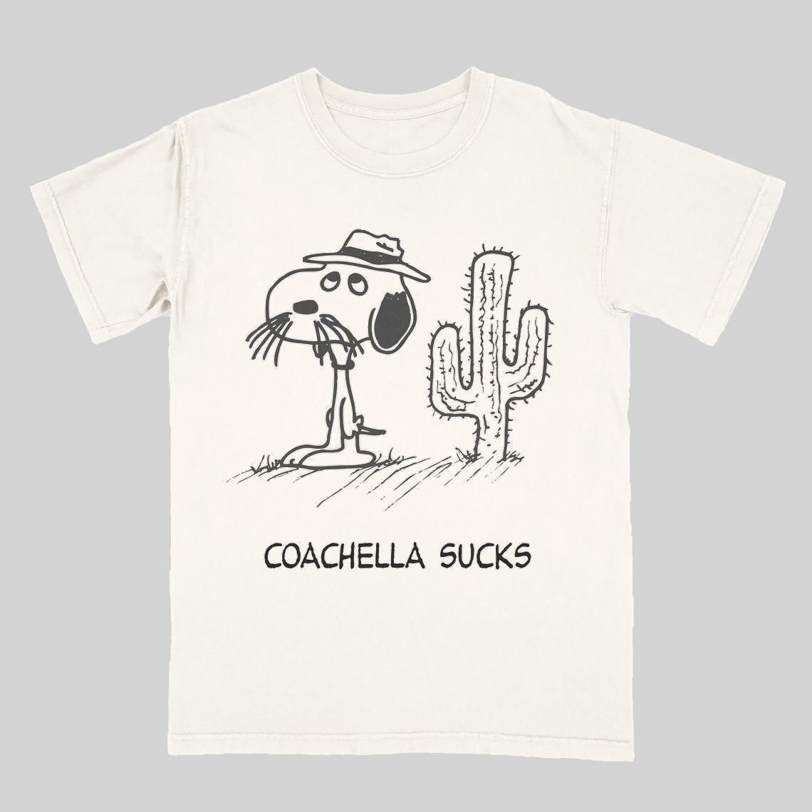 Sucking Sucks Tee Shirt, coachella sucks Shirt, Unisex Tee XXXL