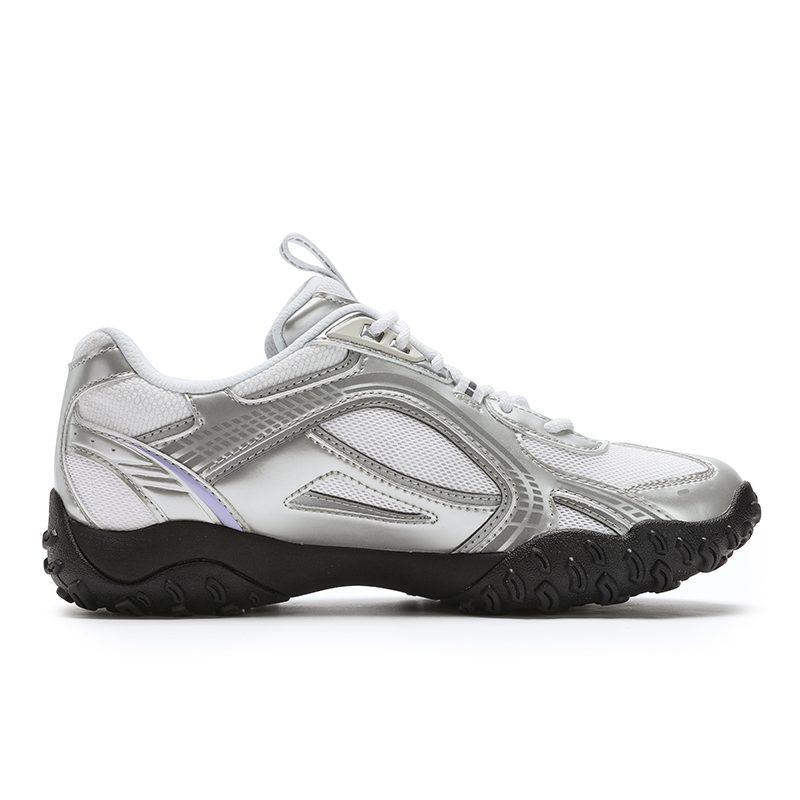 Fila Pebble Low Top Casual Shoes Women's Silver Gray/White F12W432106FSW