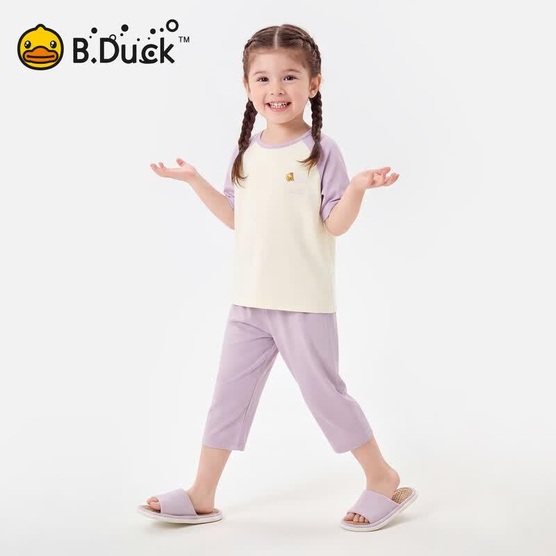 Летний пижамный комплект для девочек B.Duck 160CM фиолетовый