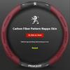 Car Steering Wheel Cover For Peugeot 106 107 108 206 207 208 301 307 308 406 407 408 508 607 2008 3008 4008 5008 GT RCZ Rifter
