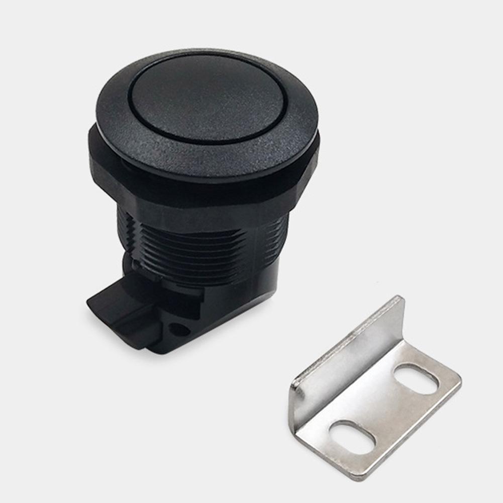 Zwart Ingebouwd Camper Slot Kast Chassis Slot Eenvoudige Installatie Veelzijdige Toepassing Innovatief Vergrendelingssysteem