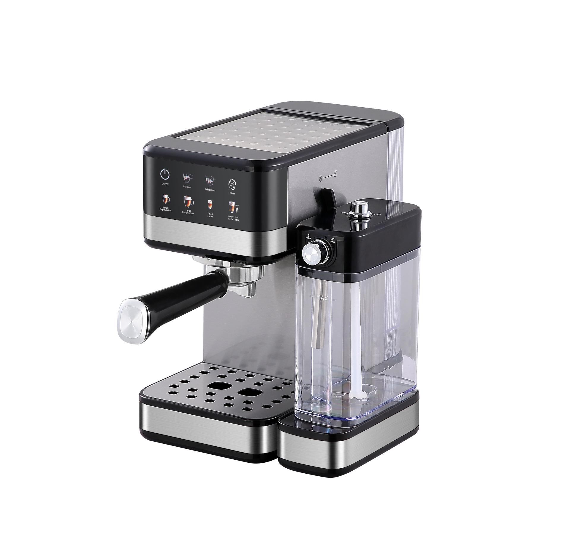 

Household Coffee Machine with New Color Screen, 20-Bar High-Pressure Extraction, and Milk Frother EU-220V
