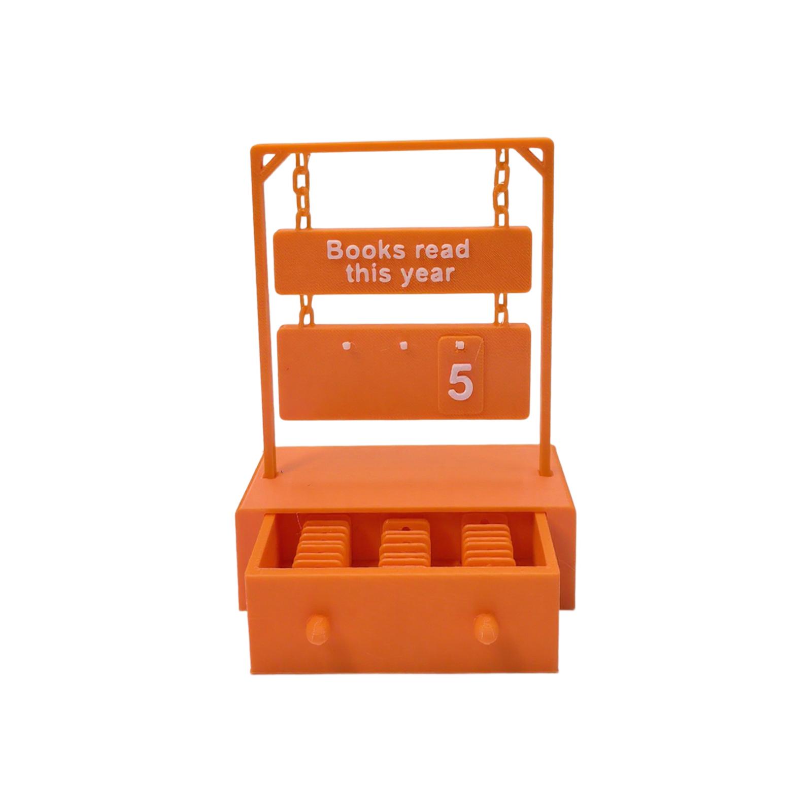

Украшение для книжной полки Стойка для чтения Библиотека Помощь для чтения, Подарок для писателей и книголюбов оранжевый