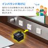 Sanwa Supply Japan Power Conversion Adapter Compatible Black Multi-type (BF/B3/C/CB/SE/O/O2) TR-AD6BK