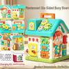 Kids' Six-Sided Activity Center: Early Learning Shape Recognition & Multi-Functional Game Box