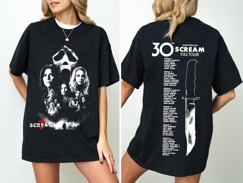 New!! Scream 30th Anniversary Kill Tour T-Shirt XXL