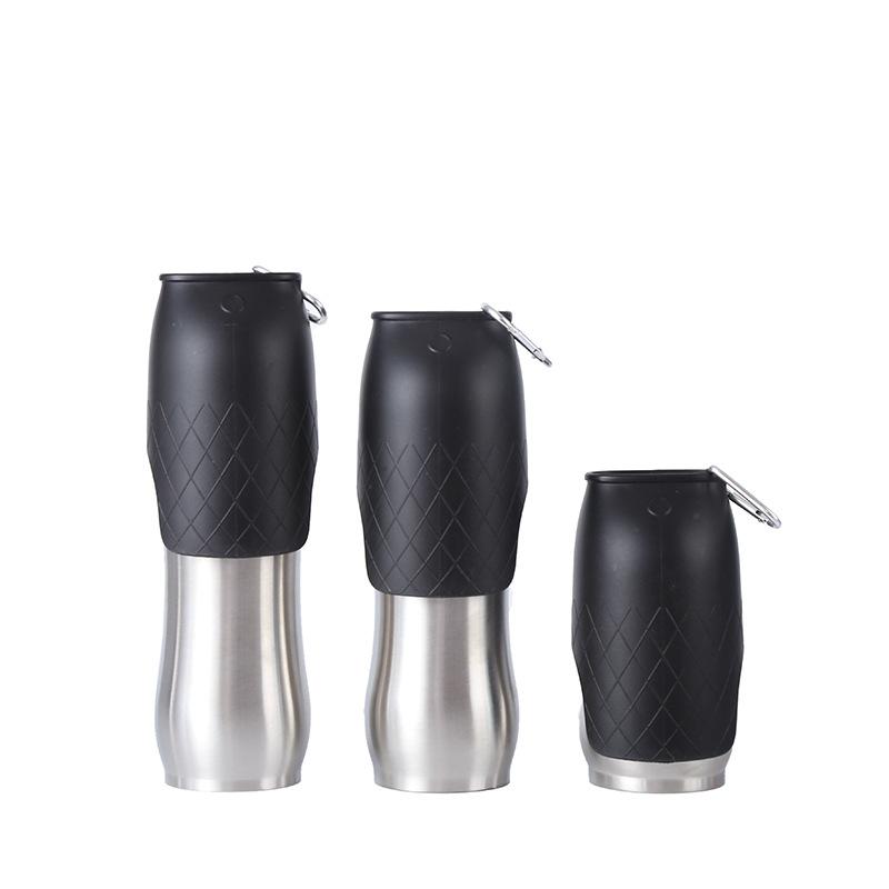 Pet Dog Water Bottle Portable Insulation Stainless Water Dispenser Travel Cat Outdoor Walking Drinking Fountain Small Large Dog
