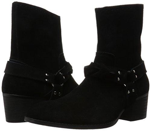 Red Cover 9930 Men's Boots, Black Suede, EU Size 44 (27cm)