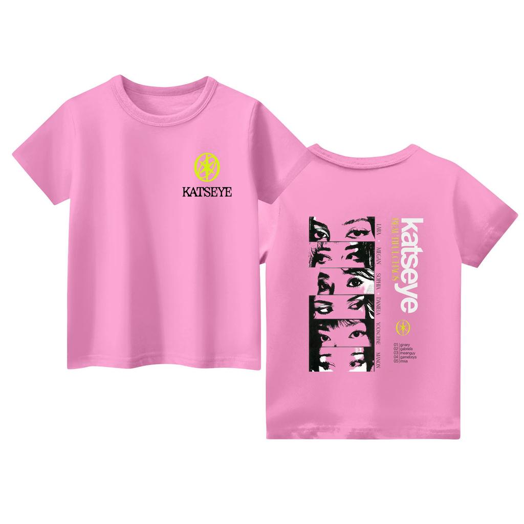 Lässiges, kurzärmliges, bedrucktes T-Shirt mit Rundhalsausschnitt für Kinder