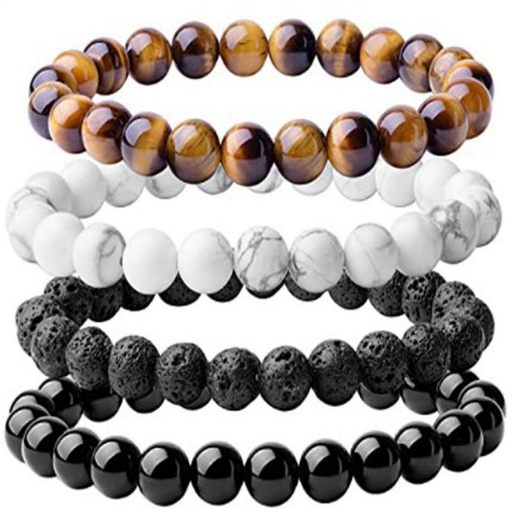 ZAKOL Colorful Multi Layer Bracelet For Women Cute Round Beaded Wristlet Zircon Daily Birthday Gift