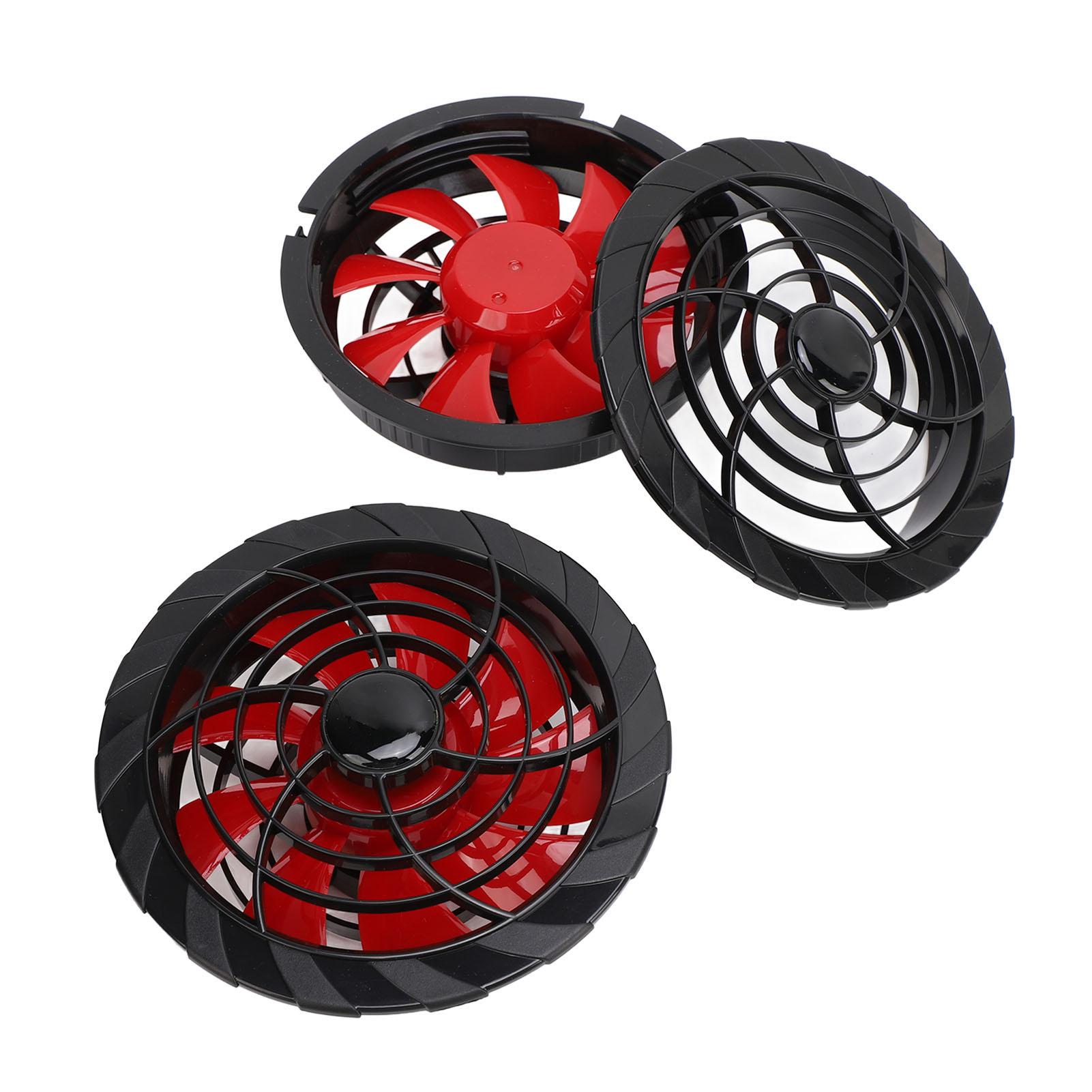 

2 шт. 9 лопастной бесщеточный вентилятор для охлаждающего жилета 6200 об/мин USB блок питания DC интерфейс кондиционер