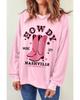 Azura Exchange NASHVILLE Vintage Western Sweatshirt