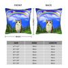Regenbogen Miau Eule Kissenbezüge Süß Lustig Kissenbezug Für Wohnzimmer Bett Stuhl Benutzerdefinierte Kissenhülle